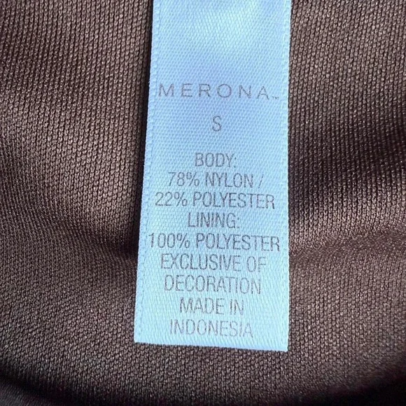 Brown Lace Y2K‎ Top - Picture 5 of 7